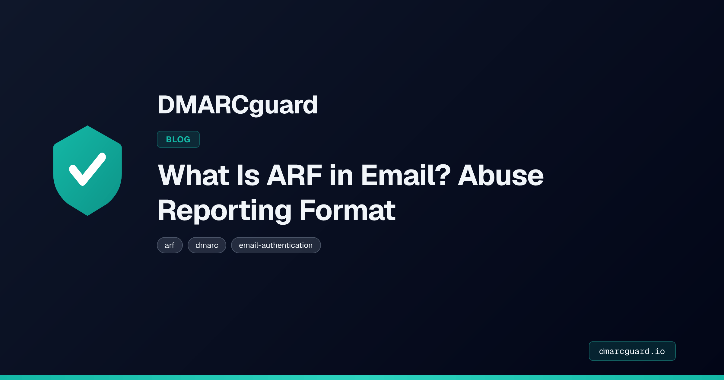 What Is ARF in Email? Abuse Reporting Format | DMARCguard